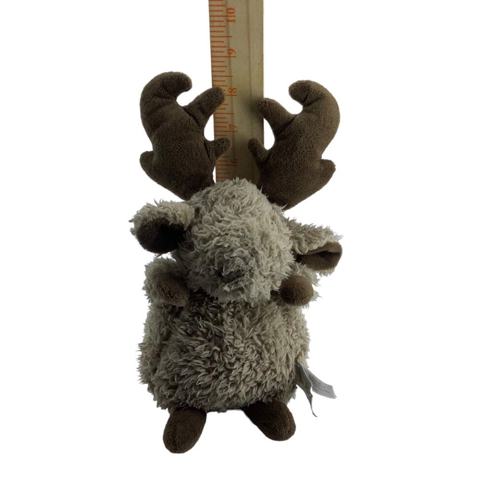 Bunnies By The Bay Plush Reindeer Moose Stuffed Animal 9" Soft Cuddly Toy